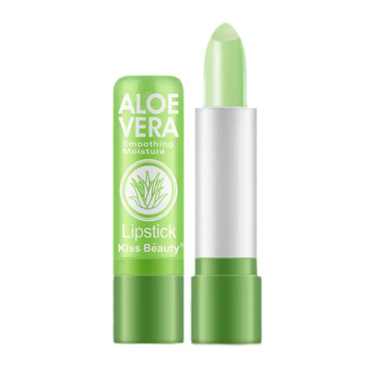Aloe Vera Color-Changing Lipstick – Hydrating Temperature-Activated Lip Balm