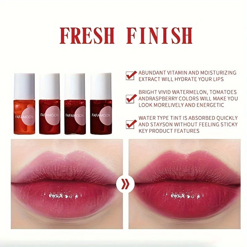 Fruity Lip Tint Gloss – Long Lasting Hydrating Lip Color