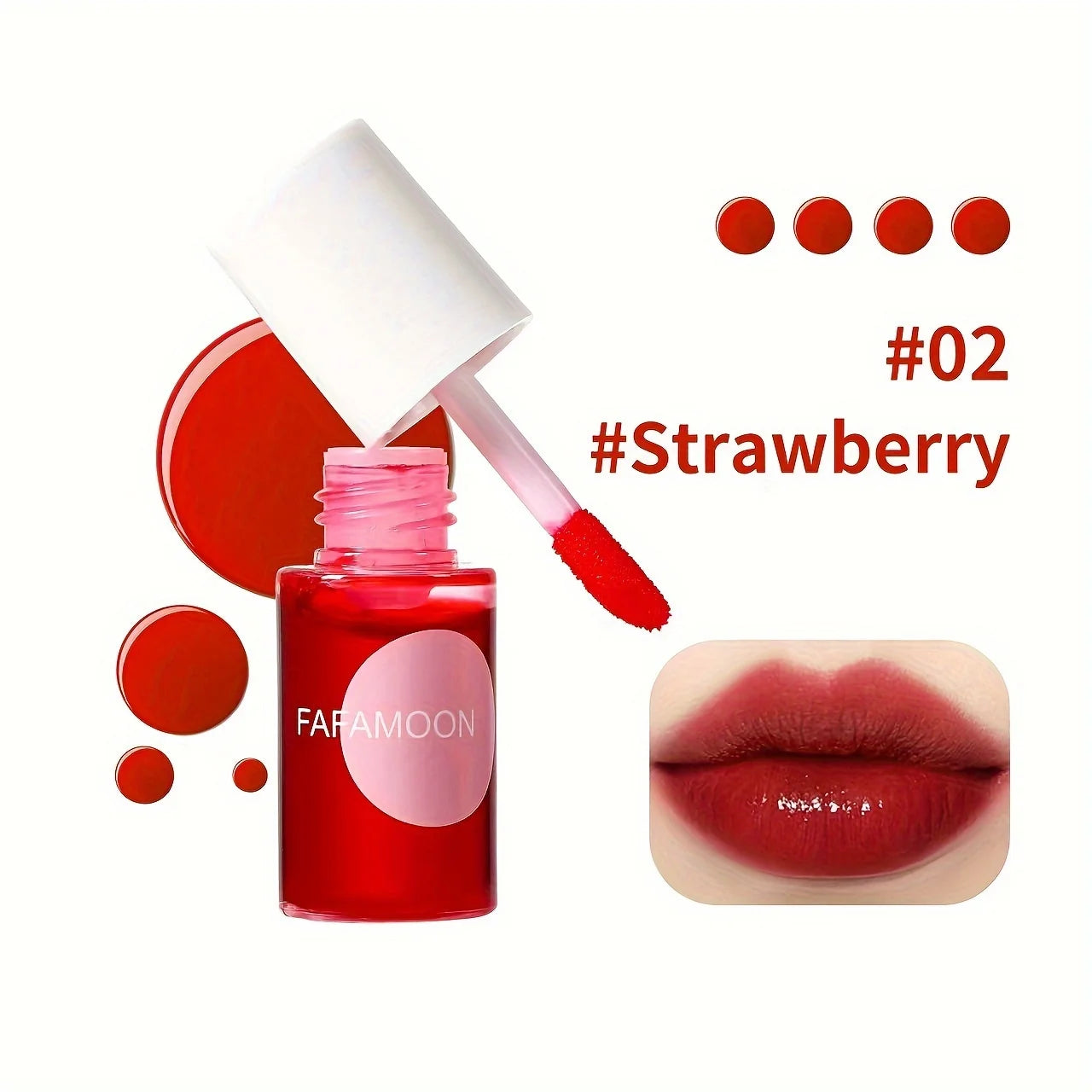 Fruity Lip Tint Gloss – Long Lasting Hydrating Lip Color